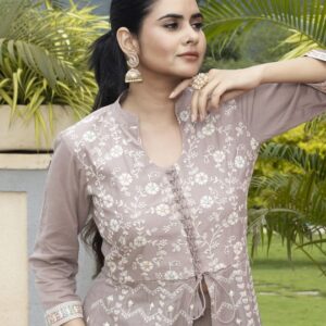 Gown - Cotton with Work
